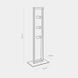 Торшер TK Lighting 5022 Metro - 5022, Деревянный, Коричневый, Черный, Без плафона