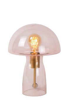 Настільна лампа Lucide FUNGO 1xE27 Pink, Pink, Рожевий, Рожевий