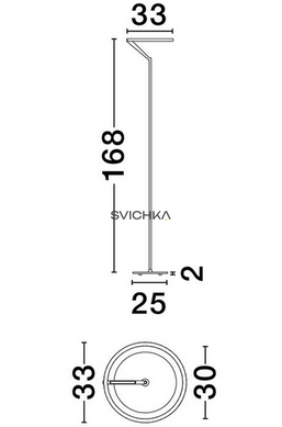Торшер Nova luce TILIA