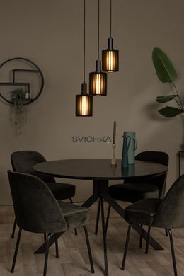 Подвесной светильник Lucide LAMBRES 3xE27 Black