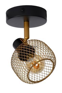 Потолочный точечный светильник Lucide MAREN 1xE14 Matt Gold / Brass