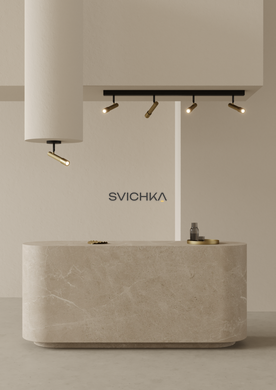Стельовий світильник Aromas Ycro 4, Black/Gold