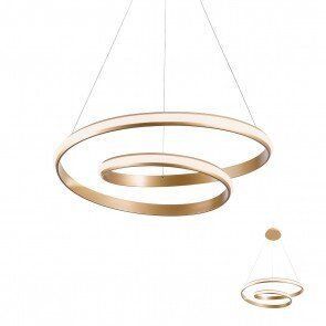 Підвісний світильник REDO 01-1794 TORSION Bronze + Dimmable, Бронза