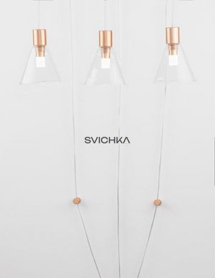 Підвісний світильник Nova luce MARCE 3 Gold
