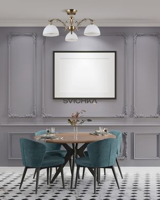 Люстра Italux Feneza 3, Бронзовий