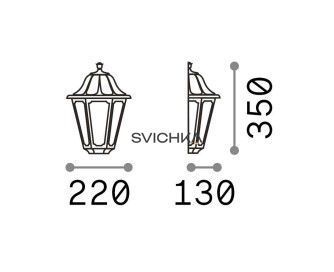 Ideal Lux ANNA AP1 SMALL Белый 120430