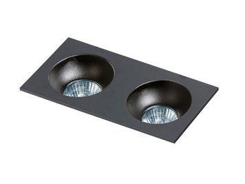 Точковий світильник Azzardo Hugo 2 Downlight GM2203 BK (AZ1740), без вставки