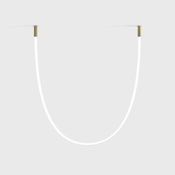 Підвісний світильник LTX SNAKE L2500мм, 4000К, Brass/White