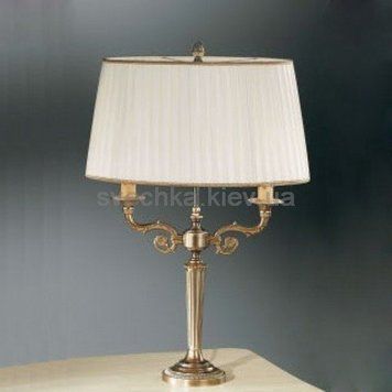 Настільна лампа Nervilamp C02/2 SATIN BRONZE, Білий, Білий