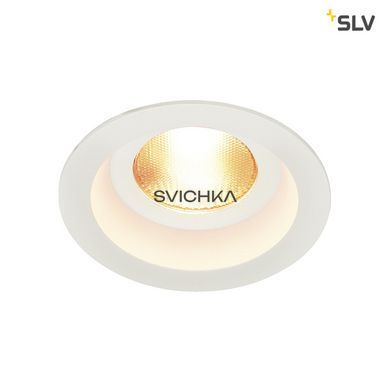 Світильник вбудований SLV CONTONE&reg; ROUND 161291, Білий, Білий, Білий, Білий