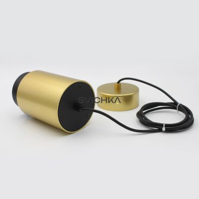 Підвісний світильник Skarlat RHL7778 15W GD+BK 4000K, Чорний/золотий, 9