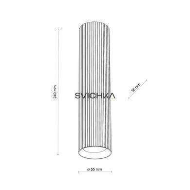 Точковий світильник TK-Lighting 10026 TUNE L, Black