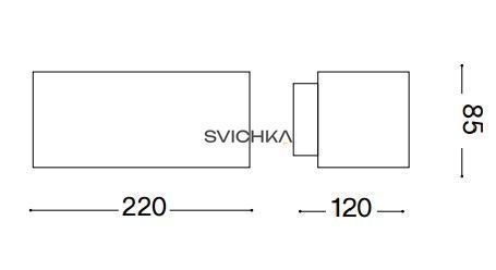 Уличный бра Ideal Lux Andromeda
