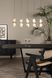 Підвісний світильник Lucide KLIGANDE LED Dim. 5x7,8W 2700K Matt Gold / Brass, Matt Gold / Brass, Прозорий, Matt Gold / Brass
