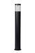 Вуличний стовпчик Lucide FEDOR 1xE27 IP44 Black, BLACK