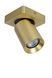 Стельовий точковий світильник Lucide NIGEL LED Dim to warm GU10 1x5W 2200K/3000K Matt Gold / Brass, Matt Gold / Brass