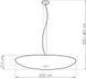 Подвесной светильник Imperium light Dish, White