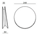 Настенный светильник Linea Light Yo-yo_W, White