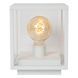 Уличный столбик Lucide CLAIRE 1xE27 IP54 White, WHITE, Прозрачный