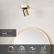 Стельовий точковий світильник Lucide NIGEL LED Dim to warm GU10 1x5W 2200K/3000K Matt Gold / Brass, Matt Gold / Brass