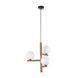 Підвісний світильник TK Lighting ESTERA 3, Brown/White