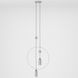 Підвісний світильник Babich Studio Sunderline 2C, Gray