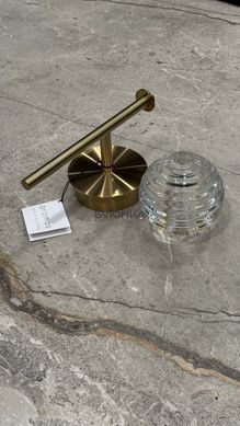 Настінний світильник Aromas Doul, Brass, латунь, Латунь, Прозорий