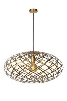 Підвісний світильник Lucide WOLFRAM &Oslash; 65 cm 1xE27 Matt Gold / Brass, Matt Gold / Brass, Matt Gold / Brass