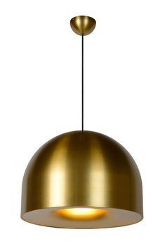 Підвісний світильник Lucide AKRON &Oslash; 50 cm 1xE27 Matt Gold / Brass, Matt Gold / Brass, Matt Gold / Brass