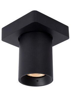 Потолочный точечный светильник Lucide NIGEL LED Dim to warm GU10 1x5W 2200K/3000K Black