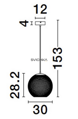 Подвесной светильник Nova luce KINETIC S