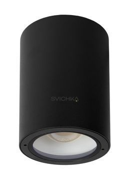 Потолочный точечный светильник для дома и улицы Lucide VOLANTIS &Oslash; 10,8 cm 1xE27 IP54 Black