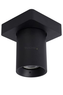 Стельовий точковий світильник Lucide NIGEL LED Dim to warm GU10 1x5W 2200K/3000K Black, BLACK