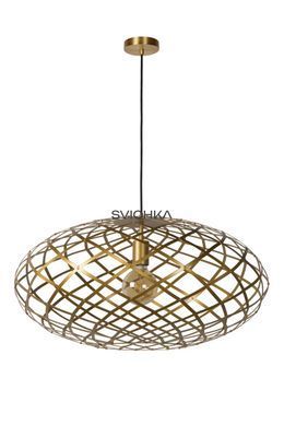 Подвесной светильник Lucide WOLFRAM &Oslash; 65 cm 1xE27 Matt Gold / Brass