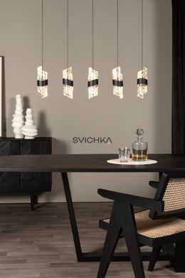 Подвесной светильник Lucide KLIGANDE LED Dim. 5x7,8W 2700K Black