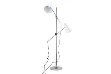 Торшер AZzardo KAJA AZ2863 white, Хром, Білий