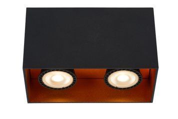 Потолочный точечный светильник Lucide BIDO 2xGU10 Black
