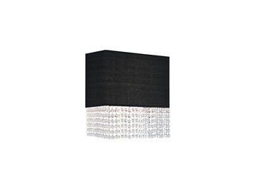 Бра AZzardo GLAMOUR WALL black AZ1587, Хром, Прозорий, Чорний