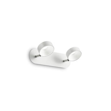 Бра Ideal Lux OBY AP2, Белый;Хром, Білий, Хром, Білий, Хром, Білий, Білий