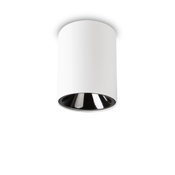 Стельовий світильник Ideal Lux NITRO 15W ROUND, Белый;Черный, Білий, Чорний, Білий, Чорний, Білий