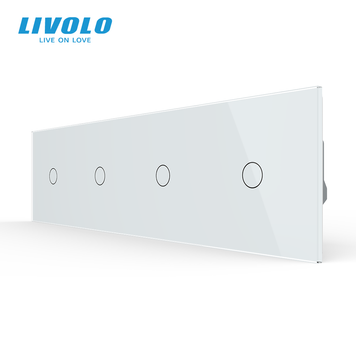 Сенсорный выключатель 4 сенсора Livolo