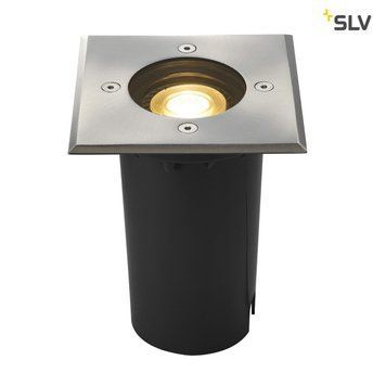 Світильник вбудований SLV SOLASTO SQUARE 227684, Сталь, Сталь, Сталевий, Сталевий
