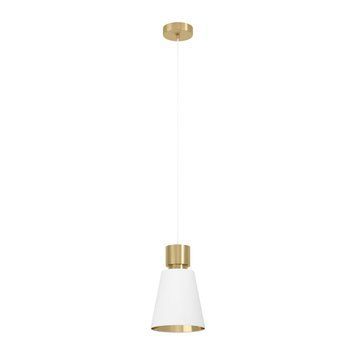 Підвісний світильник Eglo AGLIENTINA 1 White/Brass