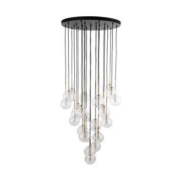 Підвісний світильник TK Lighting NILOS 26, Black/Gold