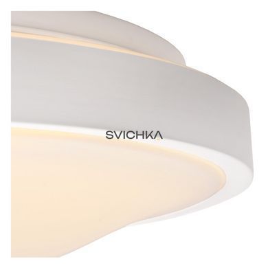 Потолочный светильник для ванной Lucide DASHER &Oslash; 29,3 cm LED 1x12W 2700K IP44 Motion & Day/Night Sensor White