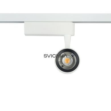 Трековий світильник Nowodvorski PROFILE ZOOM LED 9W, 4000K, Білий, Білий, Білий