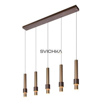 Подвесной светильник Lucide MARGARY LED Dim. 5x4,2W 2700K Coffee