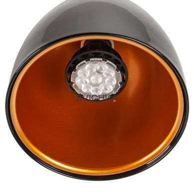 Трековий світильник SLV PARA CONE 14 Black, Чорний, Чорний, Чорний, Золотий, Чорний