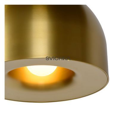 Підвісний світильник Lucide AKRON &Oslash; 50 cm 1xE27 Matt Gold / Brass, Matt Gold / Brass, Matt Gold / Brass