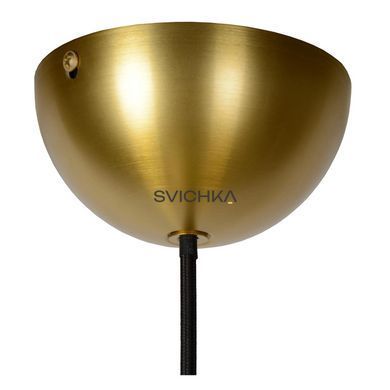 Підвісний світильник Lucide AKRON &Oslash; 50 cm 1xE27 Matt Gold / Brass, Matt Gold / Brass, Matt Gold / Brass